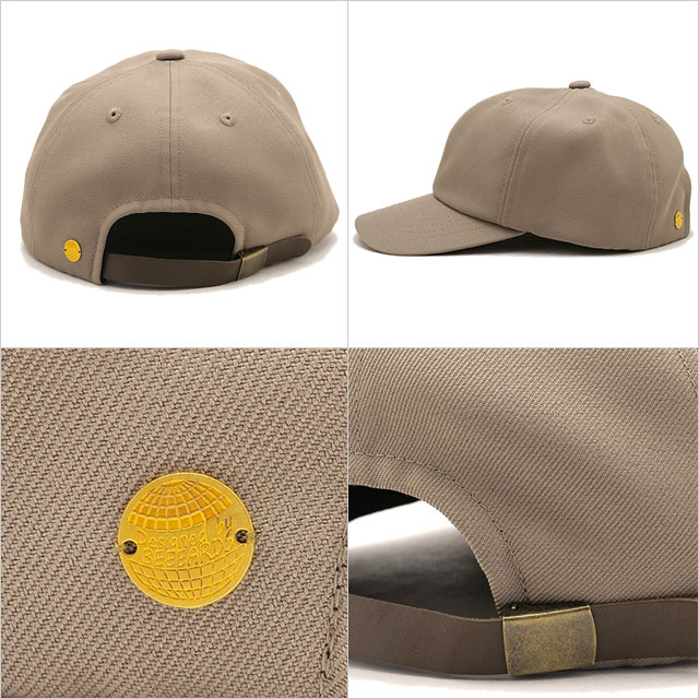 カシラ CA4LA ウォッシャブル ベースボールキャップ ZKN02644 SS26 WASHABLE ZV 6P CAP13 ユニセックス 帽子 6パネル シンプル ベージュ BEIGE 正規取扱店 | CA4LA | 02