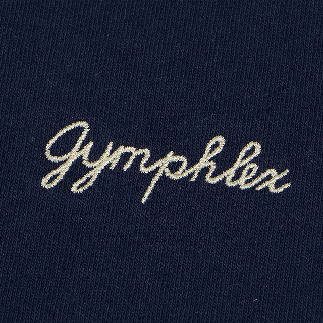 ジムフレックス Gymphlex メンズ クルーネック P.O. #GY-C0487 HKT SS26 CREW NECK P.O. 長袖Tシャツ ネイビー DK.NAVY(CREAM) 正規取扱店 | GYMPHLEX | 03