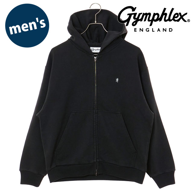 GYMPHLEX（ジムフレックス） ジップフーディー #GY-C0537 AUR SS26 ZIP