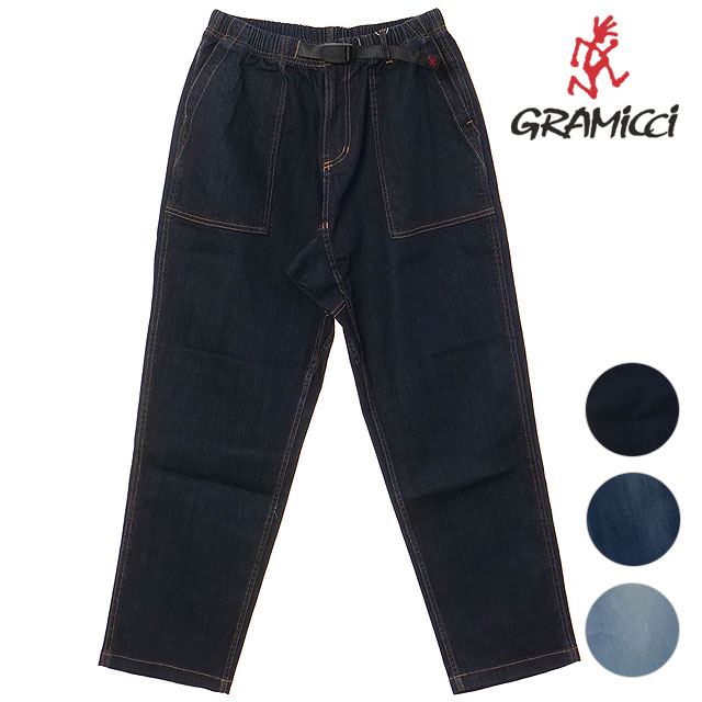 グラミチ GRAMICCI メンズ ストレッチデニム ルーズテーパード リッジパンツ GUP6-SJP009 SS26 STRETCH DENIM LOOSE TAPERED RIDGE PANT 正規取扱店 | GRAMICCI