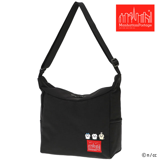 マンハッタンポーテージ Manhattan Portage ちいかわ ショルダーバッグ MP6041CKW26 FW26 BED-STUY SHOULDER BAG 500D CORDURA CKW26 Black 正規取扱店の画像
