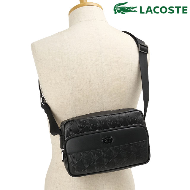 未使用品　LACOSTE モノグラム コンビネーションミニショルダーバッグ LACOSTE（ラコステ） ノモグラム コンビネーションミニショルダー