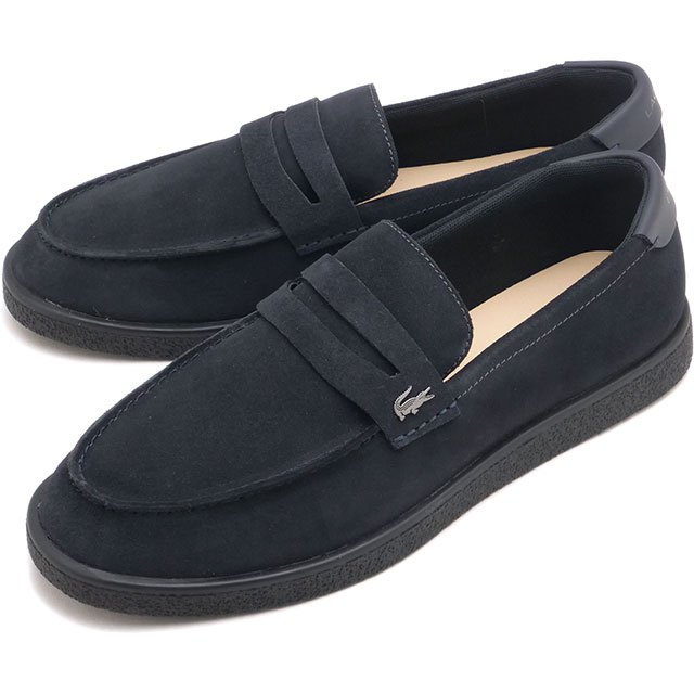 ラコステ LACOSTE スニーカー メンズ コシェ 226 2 CMA 52CMA0012 COCHET 226 2 CMA 靴 シューズ ローファータイプ ブラック 237 BLK DK.GRY 正規取扱店 | LACOSTE