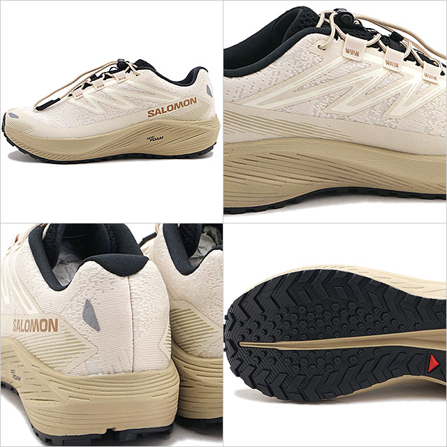 サロモン SALOMON スニーカー レディース エアロ フロー グラベル ウィメンズ L45392900 AERO FLOW GRVL W トレランシューズ 軽量 TAPIOCA 正規取扱店 | SALOMON | 02