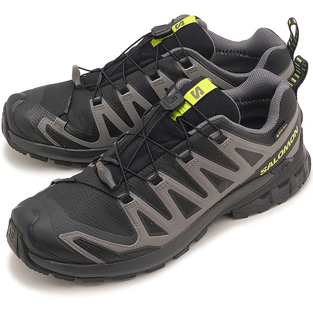 サロモン SALOMON スニーカー メンズ エックスエー プロ 3D V9 ゴアテックス [L47987300 FW26] XA PRO 3D V9 GTX GORE-TEX BLACK DARK-GULL-GRAY 正規取扱店 | SALOMON