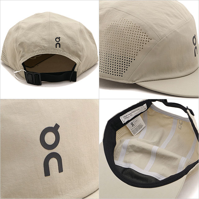 オン On パフォーマンス キャップ 2UE30504939 FW26 Performance Cap 帽子 ランニング スポーツ 軽量 通気性 ベージュ Brume 正規取扱店 | On | 02