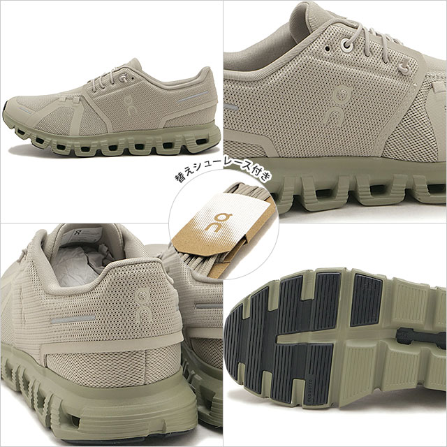 オン On スニーカー メンズ クラウド 6 3MF10075234 FW26 M Cloud 6 軽量 定番モデル カーキ Brume Olive 正規取扱店 | On | 02