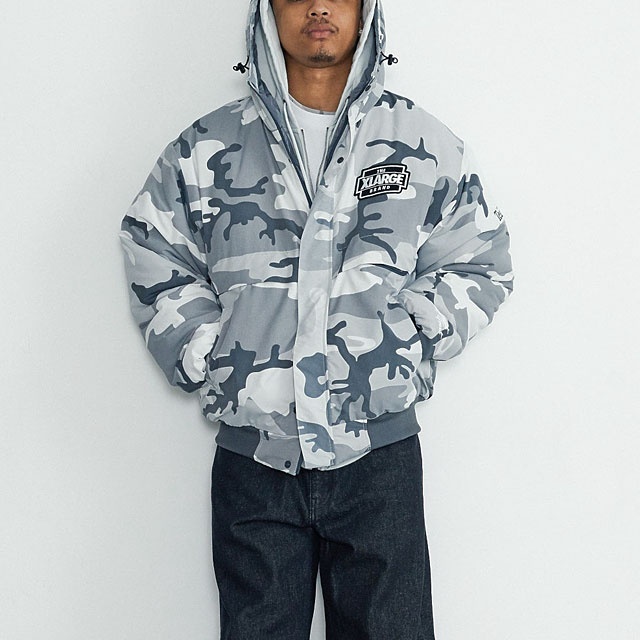 エクストララージ XLARGE メンズ ナイロンパファージャケット 101263021010 NYLON PUFFER JACKET アウター 中綿ジャケット ブルゾン ロゴ ストリート 正規取扱店 | XLARGE | 04
