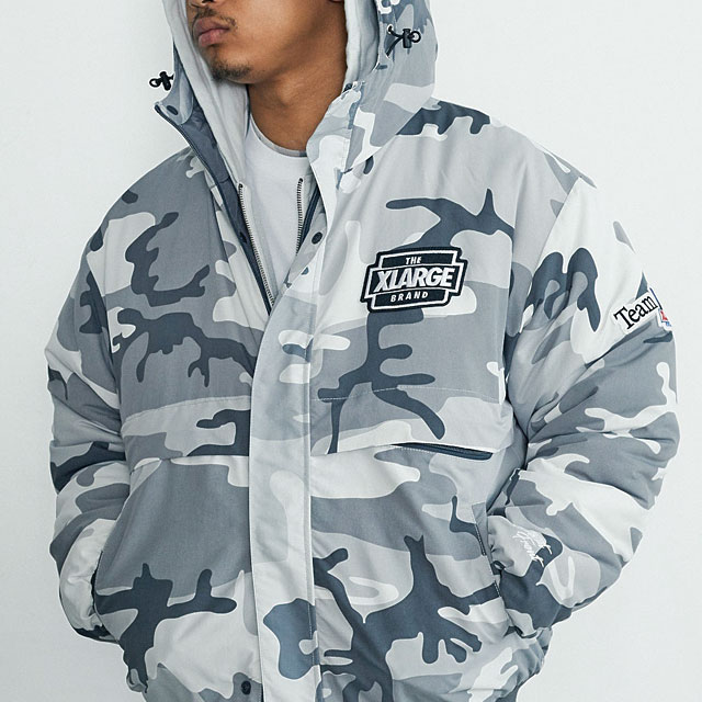 エクストララージ XLARGE メンズ ナイロンパファージャケット 101263021010 NYLON PUFFER JACKET アウター 中綿ジャケット ブルゾン ロゴ ストリート 正規取扱店 | XLARGE | 06