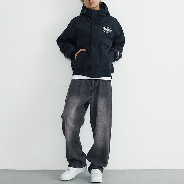 エクストララージ XLARGE メンズ ナイロンパファージャケット 101263021010 NYLON PUFFER JACKET アウター 中綿ジャケット ブルゾン ロゴ ストリート 正規取扱店 | XLARGE | 05