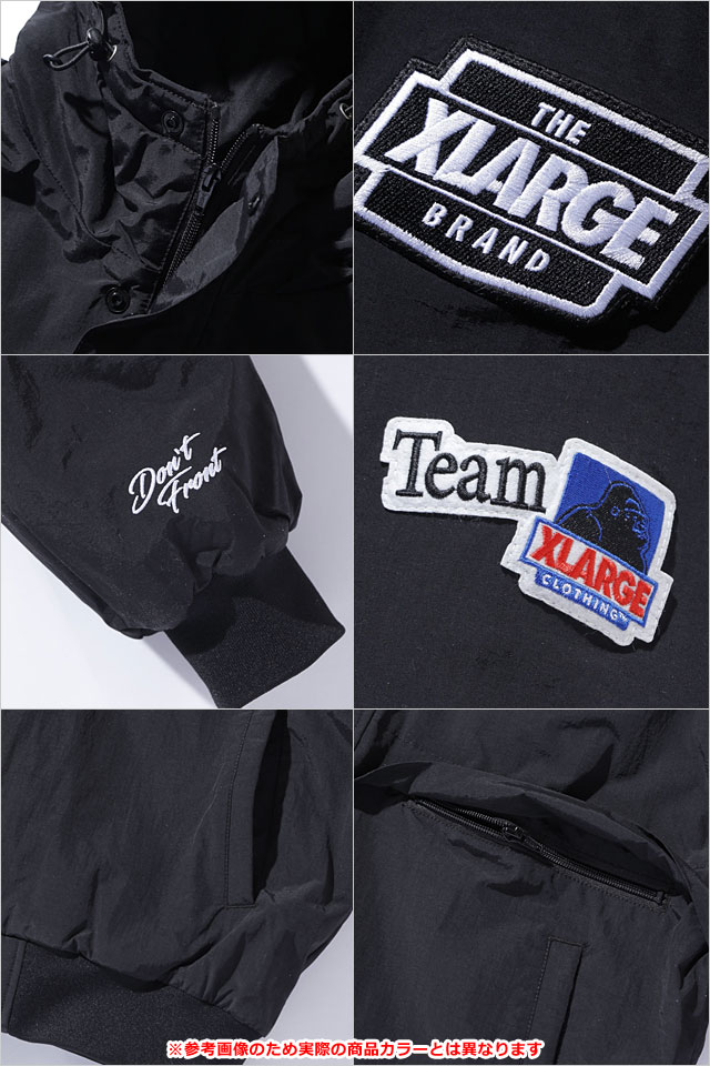 エクストララージ XLARGE メンズ ナイロンパファージャケット 101263021010 NYLON PUFFER JACKET アウター 中綿ジャケット ブルゾン ロゴ ストリート 正規取扱店 | XLARGE | 02