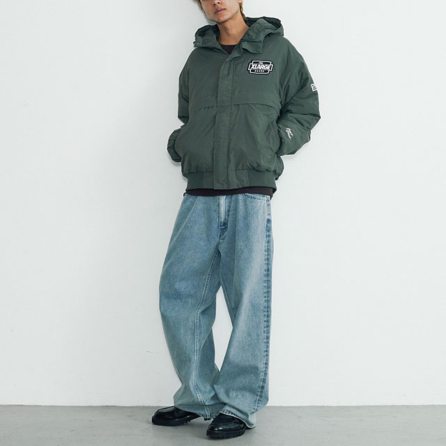 エクストララージ XLARGE メンズ ナイロンパファージャケット 101263021010 NYLON PUFFER JACKET アウター 中綿ジャケット ブルゾン ロゴ ストリート 正規取扱店 | XLARGE | 04