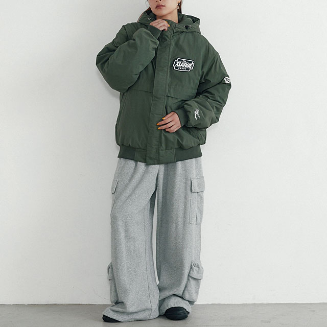 エクストララージ XLARGE メンズ ナイロンパファージャケット 101263021010 NYLON PUFFER JACKET アウター 中綿ジャケット ブルゾン ロゴ ストリート 正規取扱店 | XLARGE | 06