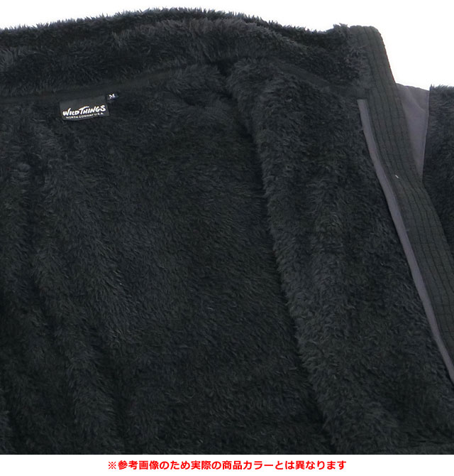 ワイルドシングス WILD THINGS メンズ レベル3 シャギージャケット WT262-06-Q4 LEVEL3 SHAGGY JACKET シャギーフリース ストレッチ スタンドカラー 正規取扱店 | WILD THINGS | 03
