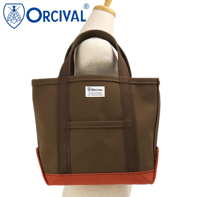 �I�[�V�o�� ORCIVAL �g�[�g�o�b�O �X���[�� #OR-H0285-KWC TOTE BAG SMALL ���f�B�[�X �����Y 4�����z �R�b�g��100% �����x �n���R�V ��v ���K�戵�X