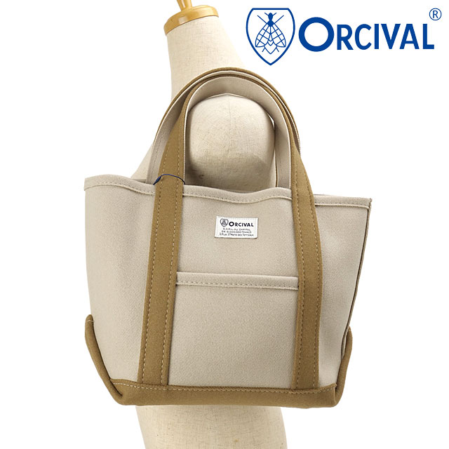 オーシバル ORCIVAL ヘビーメルトン トートバッグ スモール #OR-H0241-HML HEAVY MELTON TOTE BAG SMALL レディース メンズ ウール ナイロン 正規取扱店 | ORCIVAL