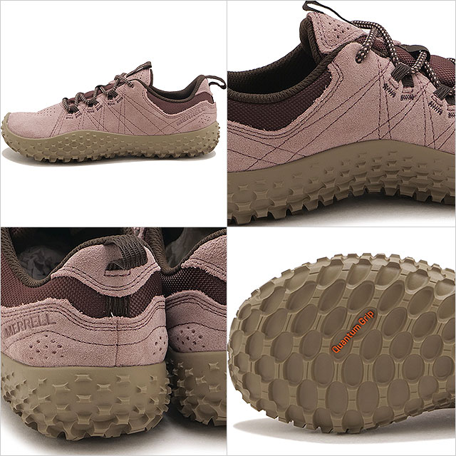 メレル MERRELL スニーカー レディース ラプト ウィメンズ J00005154 W WRAPT ベアフットシューズ ピッグスキンレザー アウトドア ピンク ROSEWOOD 正規取扱店 | MERRELL | 02
