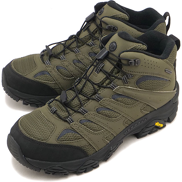 メレル MERRELL スニーカー モアブ3 シンセティック アイス ミッド ウォータープルーフ J00005434W U MOAB 3 SYNTHETIC ICE MID メンズ レディース 正規取扱店 | MERRELL