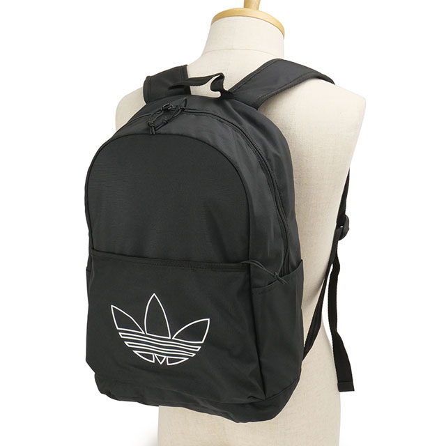 アディダス オリジナルス adidas Originals アディカラー バックパック I9256 KD7859 FW26 ADICOLOR BACKPACK リュック バッグ 通学 黒 ブラック 正規取扱店 | adidas Originals