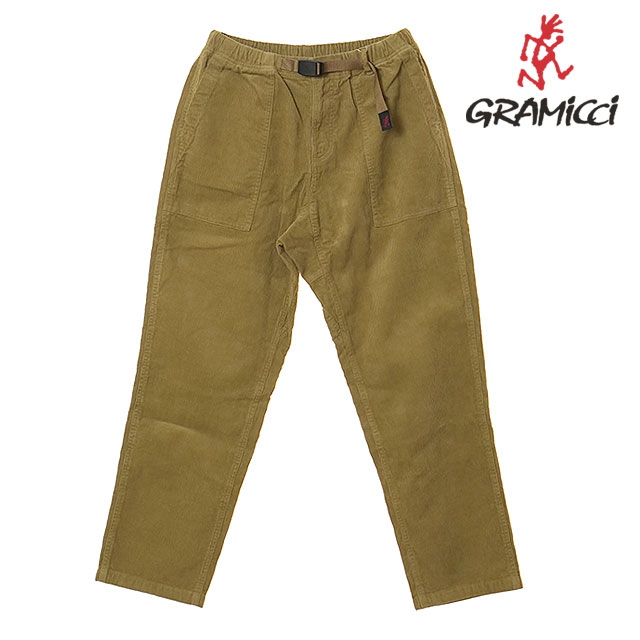 グラミチ GRAMICCI メンズ コーデュロイ ルーズ テーパード リッジ パンツ G6FM-P079 CORDUROY LOOSE TAPERED RIDGE PANT イージーパンツ 正規取扱店 | Gramicci | 01