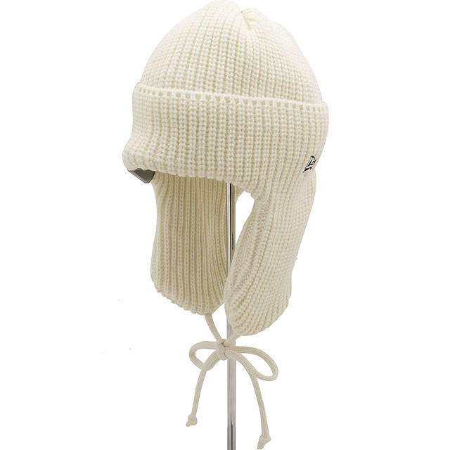 ニューエラ NEW ERA ニット トラッパー キャップ [15119647 FW26] KNIT TRAPPER IVO 263 メンズ レディース 帽子 フライトキャップ 秋冬 アイボリー 正規取扱店 | NEW ERA