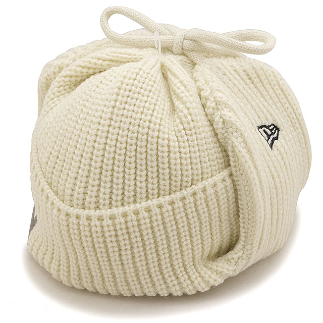ニューエラ NEW ERA ニット トラッパー キャップ [15119647 FW26] KNIT TRAPPER IVO 263 メンズ レディース 帽子 フライトキャップ 秋冬 アイボリー 正規取扱店 | NEW ERA | 01