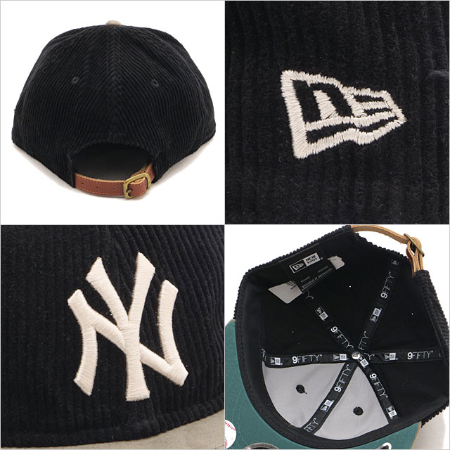 ニューエラ NEW ERA RC9FIFTY L ストラップ ニューヨーク ヤンキース キャップ 15136888 RC950 L STRAP NEYYAN 8W BLK GRY メンズ レディース 帽子 正規取扱店 | NEW ERA | 02