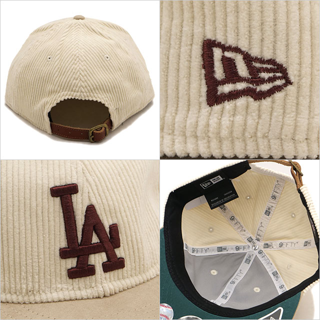 ニューエラ NEW ERA RC9FIFTY L ストラップ ロサンゼルス ドジャース キャップ 15136889 RC950 L STRAP LOSDOD 8W IVO BEI メンズ レディース 帽子 正規取扱店 | NEW ERA | 02