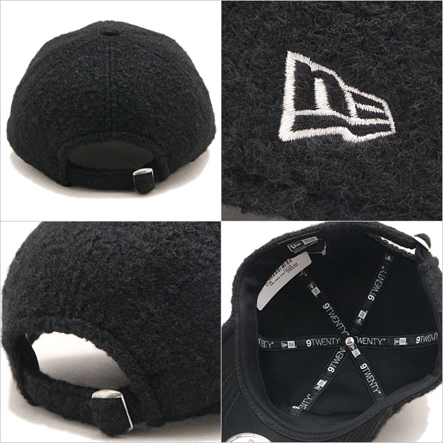 ニューエラ NEW ERA 9TWENTY ベーシックパイルニット 15137317 920 BASIC PILE KNIT BLK メンズ レディース 帽子 秋冬 ストリート ブラック 正規取扱店 | NEW ERA | 02