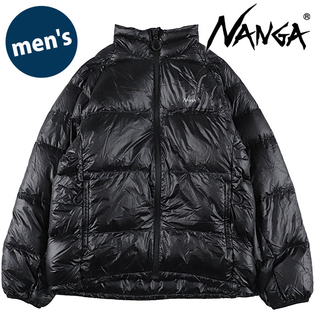 ナンガ NANGA メンズ マウンテンロッジ ダウンジャケット [N2620-0B014A FW26] スタンドカラー アウトドア ブラック BLK 正規取扱店 | NANGA