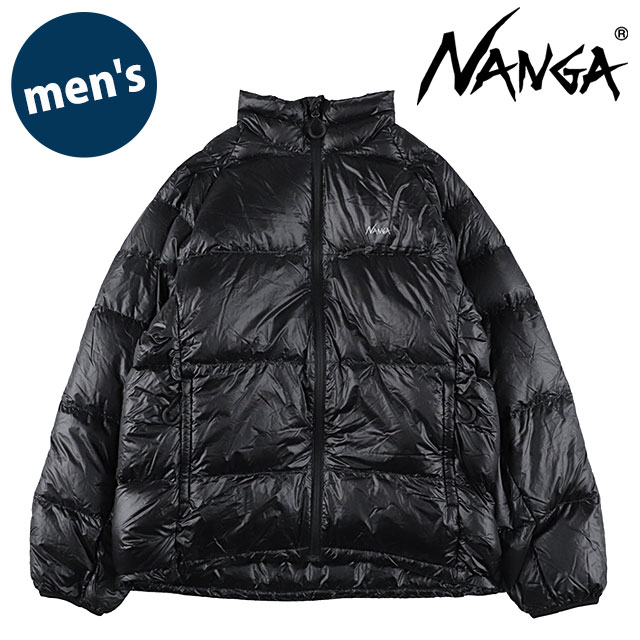 ナンガ NANGA メンズ マウンテンロッジ ダウンジャケット [N2620-0B014A FW26] スタンドカラー アウトドア ブラック BLK 正規取扱店 | NANGA | 01