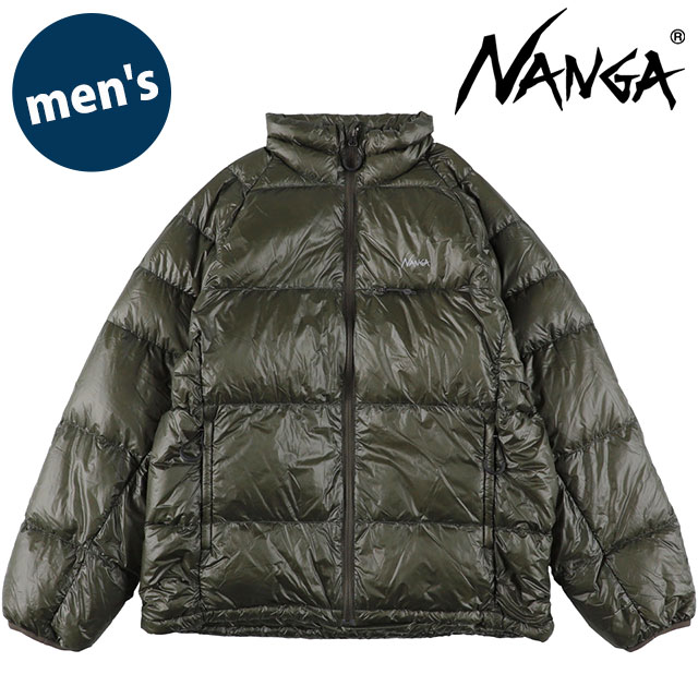 ナンガ NANGA メンズ マウンテンロッジ ダウンジャケット [N2620-0B014A FW26] スタンドカラー アウトドア オリーブ OLV 正規取扱店 | NANGA