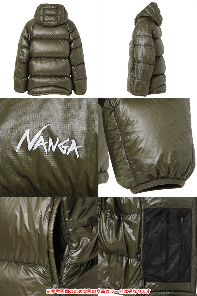 ナンガ NANGA メンズ マウンテンロッジ ダウンフーディー ジャケット [N2620-0B015A FW26] アウトドア ブラック BLK 正規取扱店 | NANGA | 02