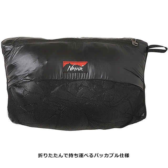 ナンガ NANGA メンズ マウンテンロッジ ダウンフーディー ジャケット [N2620-0B015A FW26] アウトドア ブラック BLK 正規取扱店 | NANGA | 03