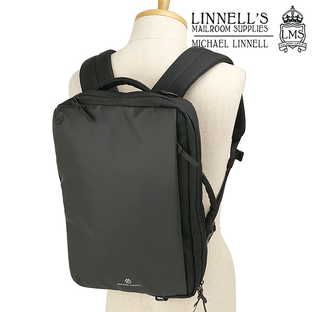 �}�C�P�������l�� MICHAEL LINNELL �X���� �o�b�N�p�b�N MLSL-43 SS26 8L Slim Backpack �� ���� �y�� �R���p�N�g PU�R�[�e�B���O �i�C���� �ʋ� �� ���K�戵�X
