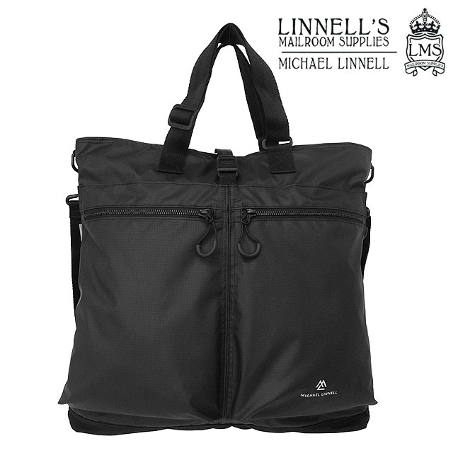 マイケルリンネル MICHAEL LINNELL 4WAY ヘルメットバッグ MLAC-42 SS26 17L 4WAY HELMET BAG 鞄 撥水 ショルダーバッグ バックパック 軽量 黒 正規取扱店 | MICHAEL LINNELL | 01
