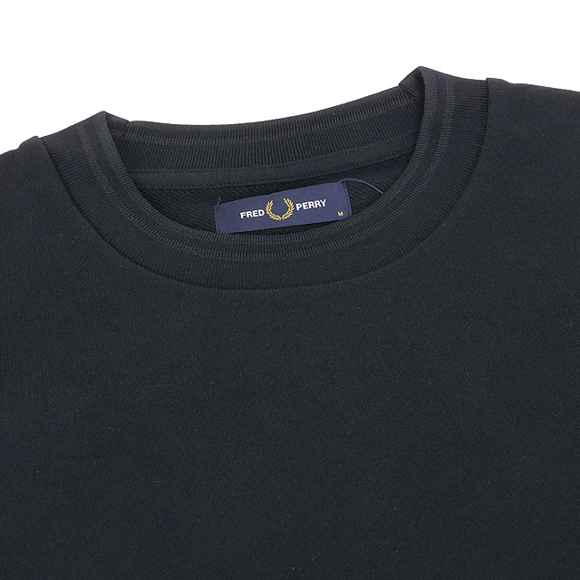 フレッドペリー FRED PERRY メンズ オーバーサイズ ティップド スウェットシャツ M3497-102 OVERSIZED TIPPED SWEATSHIRT 裏毛 ヘビーウェイト 正規取扱店 | FRED PERRY | 03