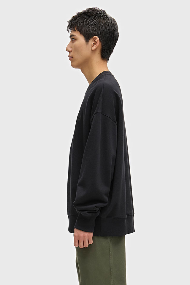 フレッドペリー FRED PERRY メンズ オーバーサイズ ティップド スウェットシャツ M3497-102 OVERSIZED TIPPED SWEATSHIRT 裏毛 ヘビーウェイト 正規取扱店 | FRED PERRY | 06