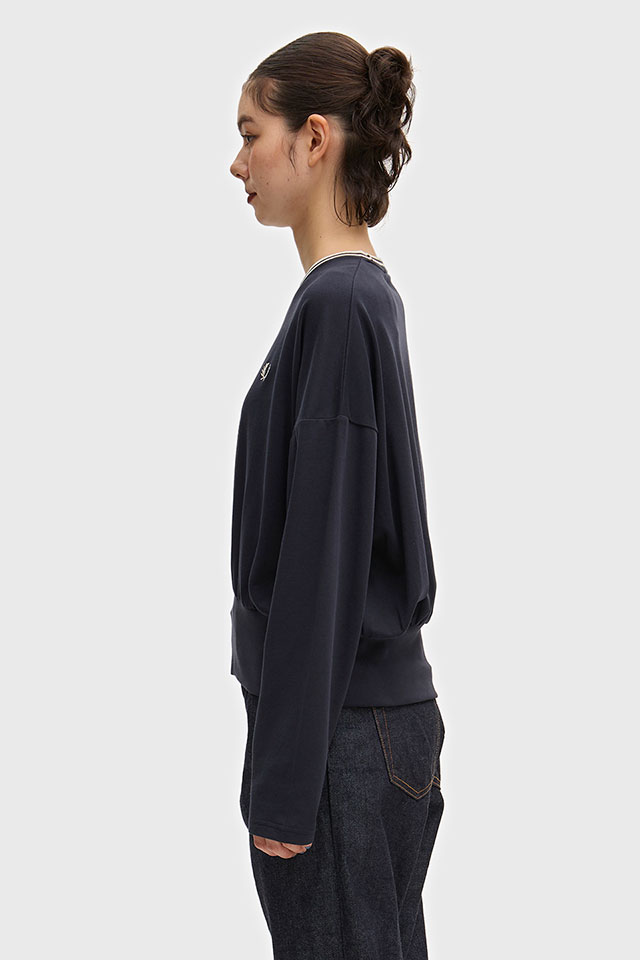 フレッドペリー FRED PERRY レディース ツインティップ 長袖Tシャツ G3133-608 TWIN TIPPED L S T-SHIRT ウィメンズ コットン クルーネック ロンT 正規取扱店 | FRED PERRY | 06