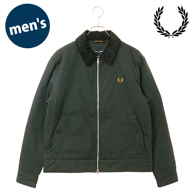 フレッドペリー FRED PERRY メンズ コットン カバンジャケット J8535-Q20 COTTON CABAN JACKET アウター ブルゾン コットンジャケット キルティング 正規取扱店 | FRED PERRY | 05
