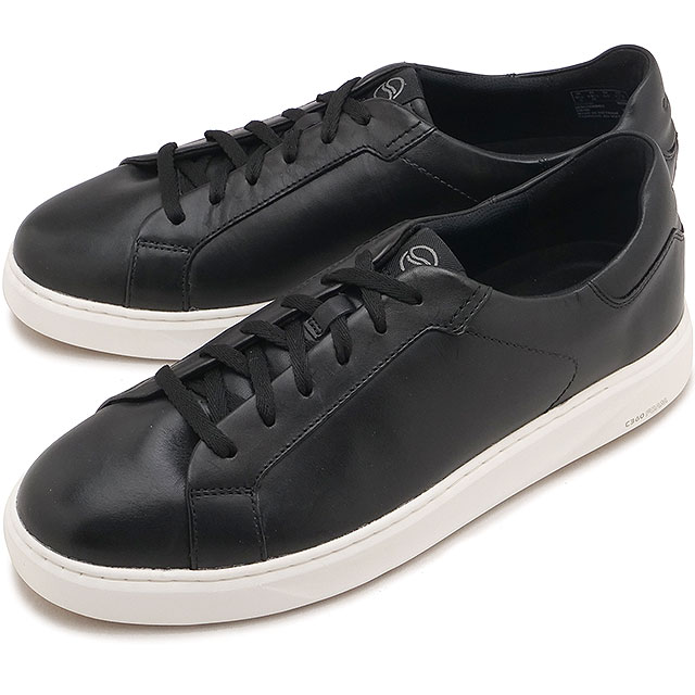 クラークス Clarks スニーカー メンズ コードCレース 26320125 Code C Lace 靴 カジュアル ローカット レザーシューズ 黒 Black-Leather 正規取扱店 | Clarks