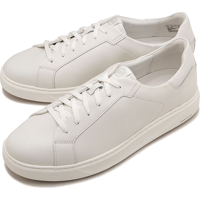 クラークス Clarks スニーカー メンズ コードCレース 26320124 Code C Lace 靴 カジュアル ローカット レザーシューズ 白 White-Leather 正規取扱店 | Clarks