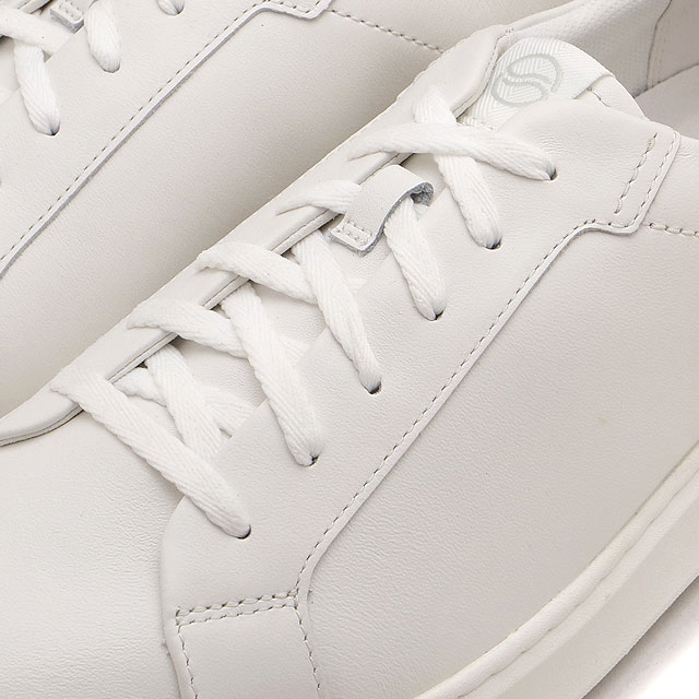 クラークス Clarks スニーカー メンズ コードCレース 26320124 Code C Lace 靴 カジュアル ローカット レザーシューズ 白 White-Leather 正規取扱店 | Clarks | 03