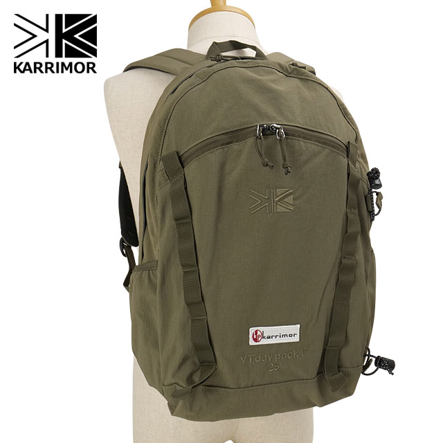 カリマー KARRIMOR リュック VT F 25 ミル 501309-8600 VT day pack F 25 mil メンズ レディース 鞄 バックパック 25L アウトドア 通勤 通学 Olive 正規取扱店 | Karrimor