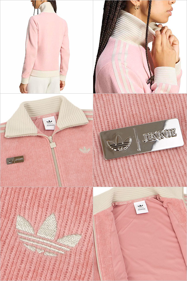 アディダス オリジナルス adidas Originals レディース ファン OG トラックトップ CC800 LD8923 FAN OG TT JENNIE ジェニーコラボ 限定 BLACKPINK 正規取扱店 | adidas Originals | 02