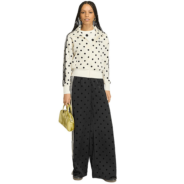 アディダス オリジナルス adidas Originals レディース サテンポルカドット トラックトップ [DL478 KV1165 FW26SPOT] オフホワイト 正規取扱店 | adidas Originals | 03