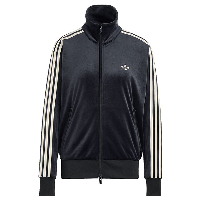 アディダス オリジナルス adidas Originals ファイヤーバード ベロア トラックトップ [LC8070 ZQ134 FW26SPOT] 光沢 高級感 トレンド ブラック 正規取扱店 | adidas Originals