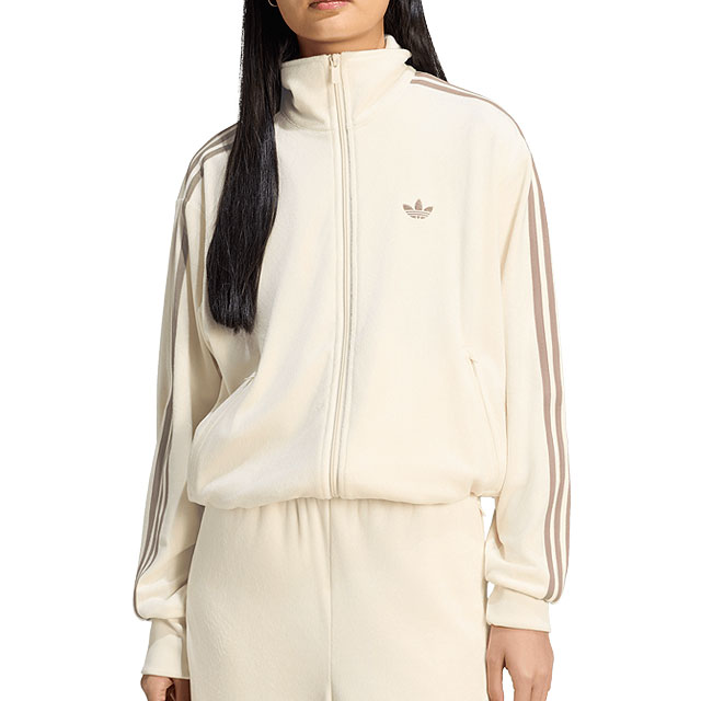 アディダス オリジナルス adidas Originals ファイヤーバード ベロア トラックトップ [LC8073 ZQ134 FW26SPOT] 日本限定 ワンダーホワイト 正規取扱店 | adidas Originals | 01