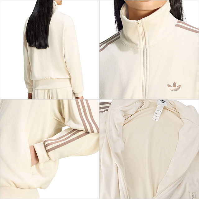 アディダス オリジナルス adidas Originals ファイヤーバード ベロア トラックトップ [LC8073 ZQ134 FW26SPOT] 日本限定 ワンダーホワイト 正規取扱店 | adidas Originals | 02