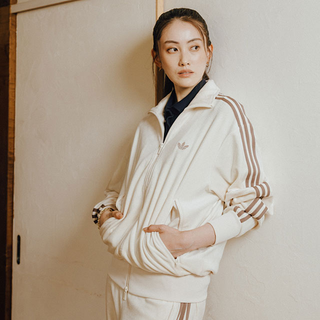 アディダス オリジナルス adidas Originals ファイヤーバード ベロア トラックトップ [LC8073 ZQ134 FW26SPOT] 日本限定 ワンダーホワイト 正規取扱店 | adidas Originals | 05